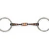 Shires Copper Lozenge Sweet Iron Snaffle With Raised Rib Bit 1 Shires Copper Lozenge Sweet Iron Snaffle With Raised Rib Bit -For the Horse Store 510r