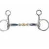 Shires Blue Sweet Iron Hanging Cheek With Lozenge Bit -For the Horse Store 6359 5