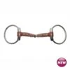 Metalab Leather O Ring Pinchless Snaffle Bit – 17mm -For the Horse Store BE001525