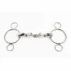 Metalab Pessoa Thick Twisted Single Joint Continental Gag -For the Horse Store BE013P03