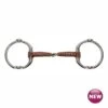 Metalab Leather Eggbutt Gag Pinchless Snaffle Bit – 17mm 1 Metalab Leather Eggbutt Gag Pinchless Snaffle Bit – 17mm -For the Horse Store BE014525