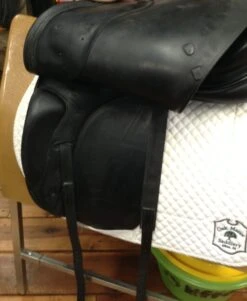 Prestige Dressage Saddle - 17" -For the Horse Store IMG 3971