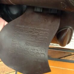 Stubben Roxane Jump Saddle - 17.5" 17 Stubben Roxane Jump Saddle - 17.5" -For the Horse Store IMG 4327