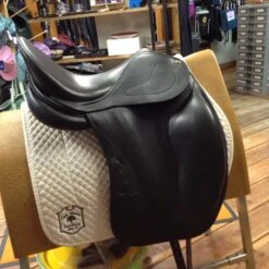 Bruno Delgrange Dressage Saddle - 18" 12 Bruno Delgrange Dressage Saddle - 18" -For the Horse Store IMG 4346