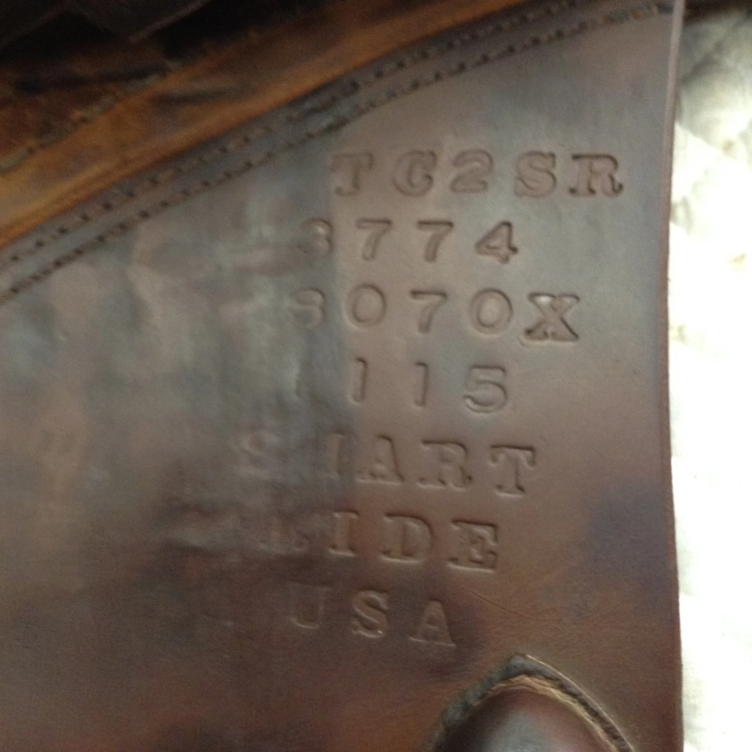 SOLD - Tad Coffin TC2 Smartride Technology Jump Saddle - 18" 8 SOLD - Tad Coffin TC2 Smartride Technology Jump Saddle - 18" - Image 6