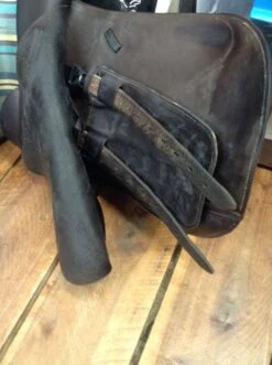 SOLD - Voltaire Palm Beach Jump Saddle 2017 - 17" -For the Horse Store IMG 4634