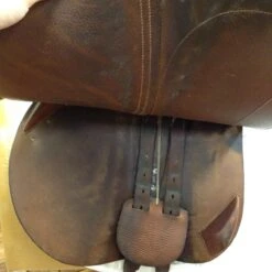 SOLD - 2010 Antares Jump Saddle - 19" -For the Horse Store IMG 4771