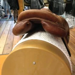 SOLD - 2010 Antares Jump Saddle - 19" -For the Horse Store IMG 4780