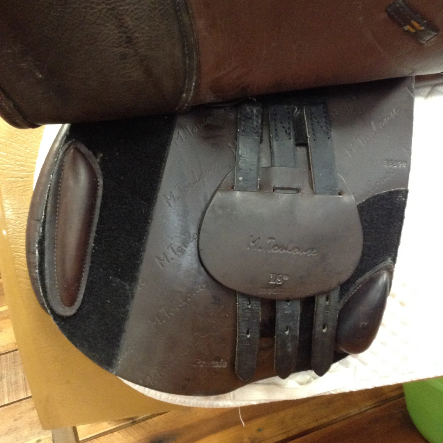 SOLD M Toulouse Premia Jump Saddle - 18" 7 SOLD M Toulouse Premia Jump Saddle - 18" - Image 5