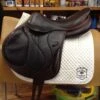 2013 Devoucoux Chiberta Monoflap Jump Saddle- 17.5" -For the Horse Store IMG 5185