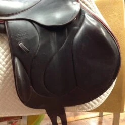 2013 Devoucoux Chiberta Monoflap Jump Saddle- 17.5" -For the Horse Store IMG 5195