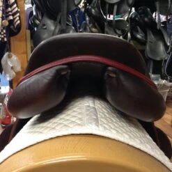 2013 Devoucoux Chiberta Monoflap Jump Saddle- 17.5" -For the Horse Store IMG 5197