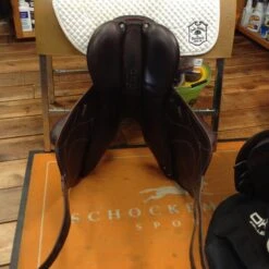2013 Devoucoux Chiberta Monoflap Jump Saddle- 17.5" -For the Horse Store IMG 5198