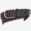 Ovation Stretch Belt -For the Horse Store OvBeltBrownTanBlack