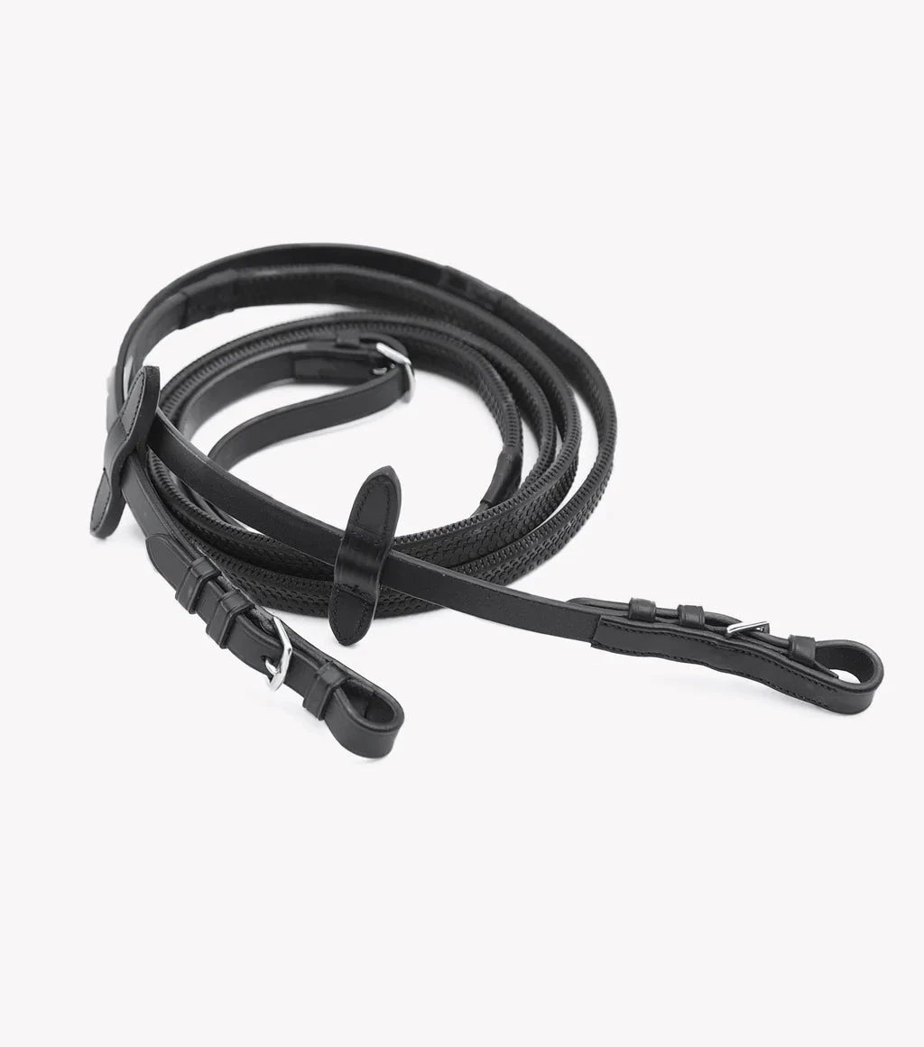 Premier Equine Stefano Rubber Reins 3 Premier Equine Stefano Rubber Reins