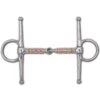 Copper And Stainless Steel Roller Snaffle Full Cheek -For the Horse Store cnt15