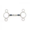 Blue Steel 2 Ring French Link Gag 2 Blue Steel 2 Ring French Link Gag -For the Horse Store cnt38