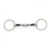Blue Steel Oval Peanut Mouth Loose Ring 2 Blue Steel Oval Peanut Mouth Loose Ring -For the Horse Store cnt58