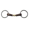 Jump'In Leather Copper Peanut Loose Ring Snaffle 2 Jump'In Leather Copper Peanut Loose Ring Snaffle -For the Horse Store jumpin17