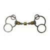 Jump'In German 3 Ring Bit With Rollers -For the Horse Store jumpin23