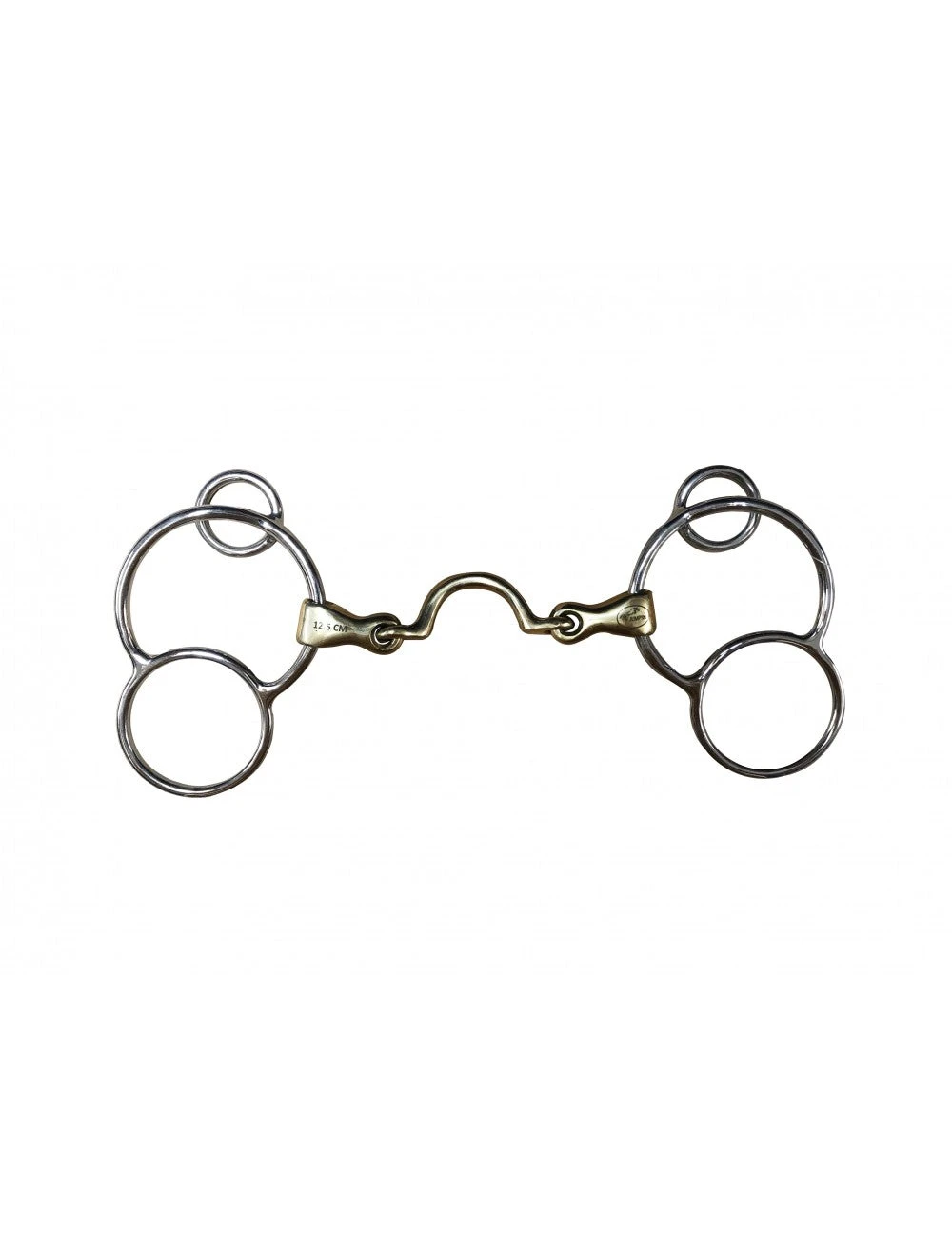 Jump'In High Port German 3 Ring Copper Gag 3 Jump'In High Port German 3 Ring Copper Gag