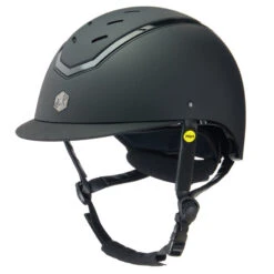 Charles Owen Kylo Riding Helmet 9 Charles Owen Kylo Riding Helmet -For the Horse Store kylo black matte 2