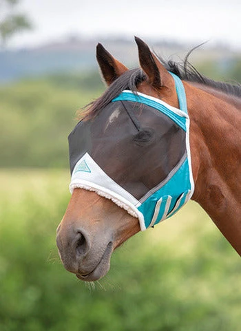 Shires Fine Mesh Fly Mask 6 Shires Fine Mesh Fly Mask - Image 4